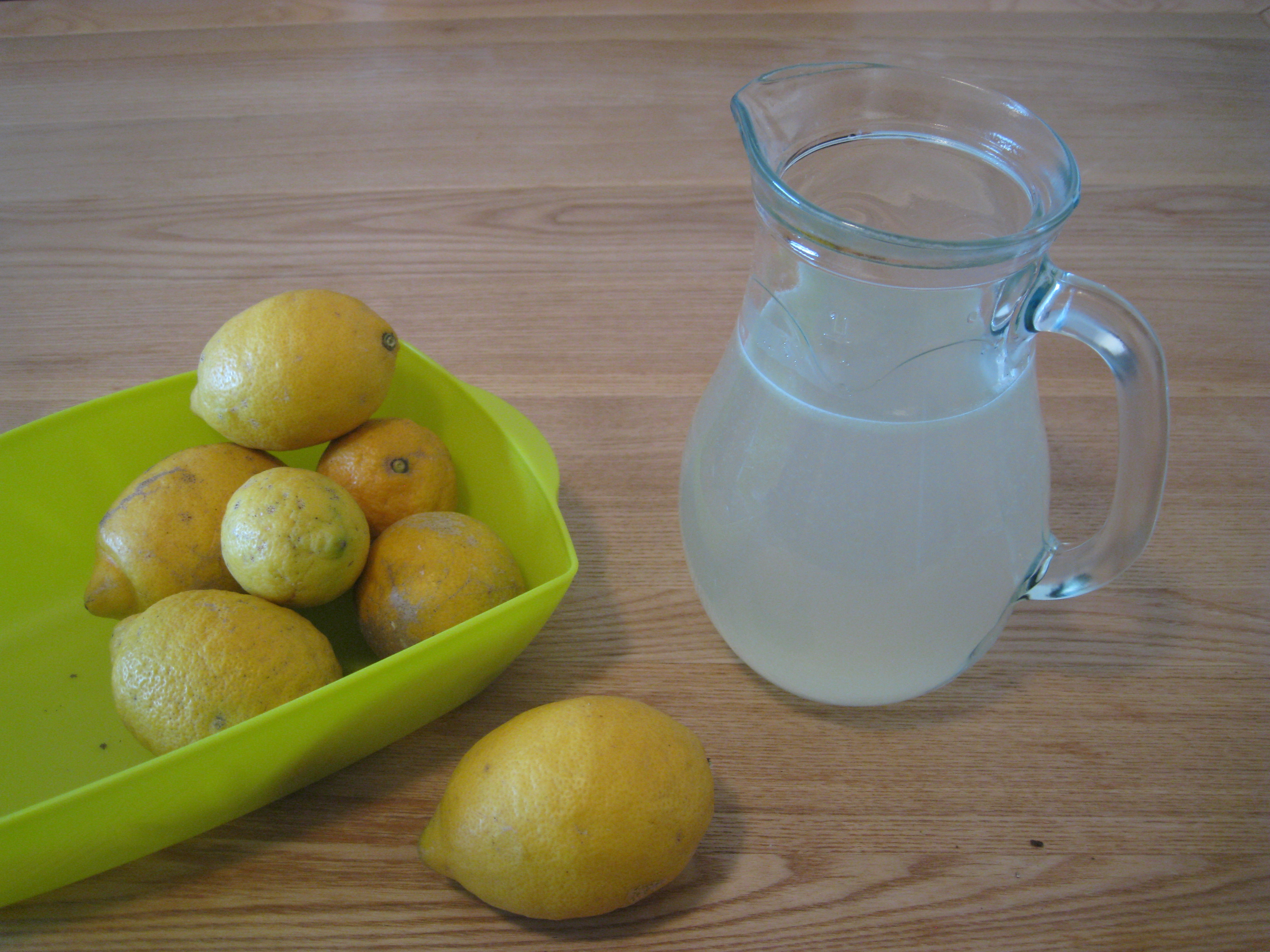Lemonade with Real Lemons