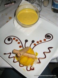 Dessert at Dom Sebastião Restaurant Lagos