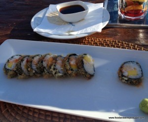 Hot sushi - way better than it sounds!