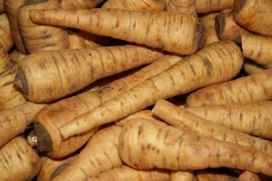 Parsnips can be tricky to get hold of