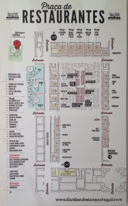 Lisbon Food Market Map